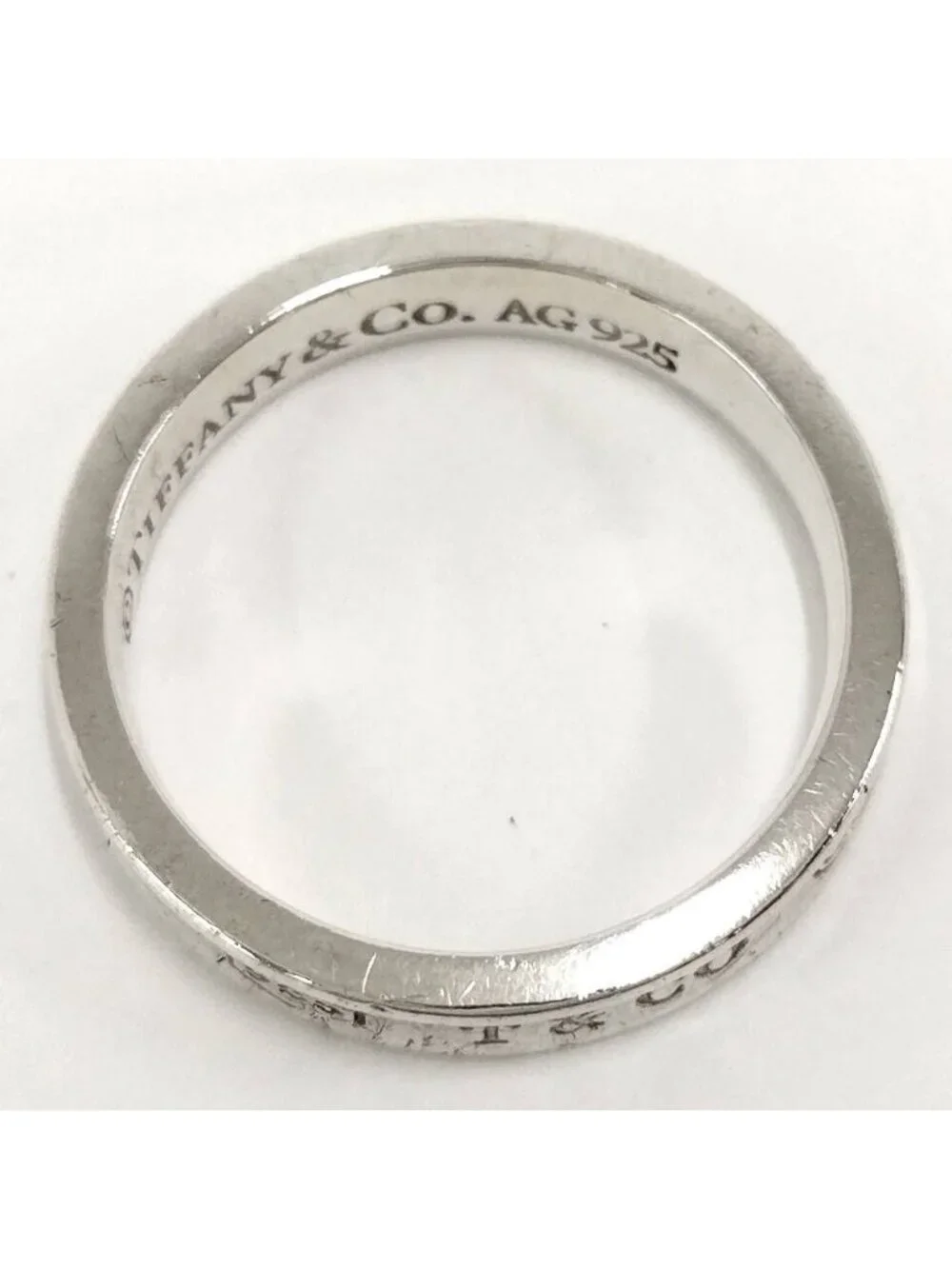 Tiffany & Co Narrow Ring Silver
